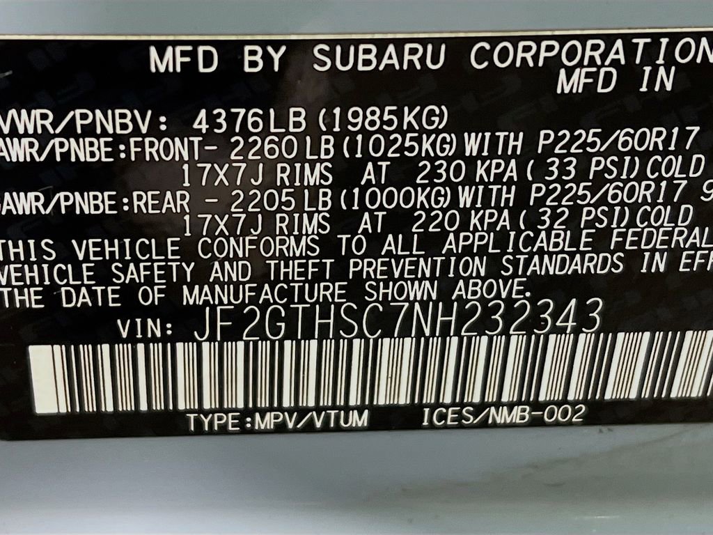 Used 2022 Subaru Crosstrek 2.5i Sport w/ Moonroof Package image 29