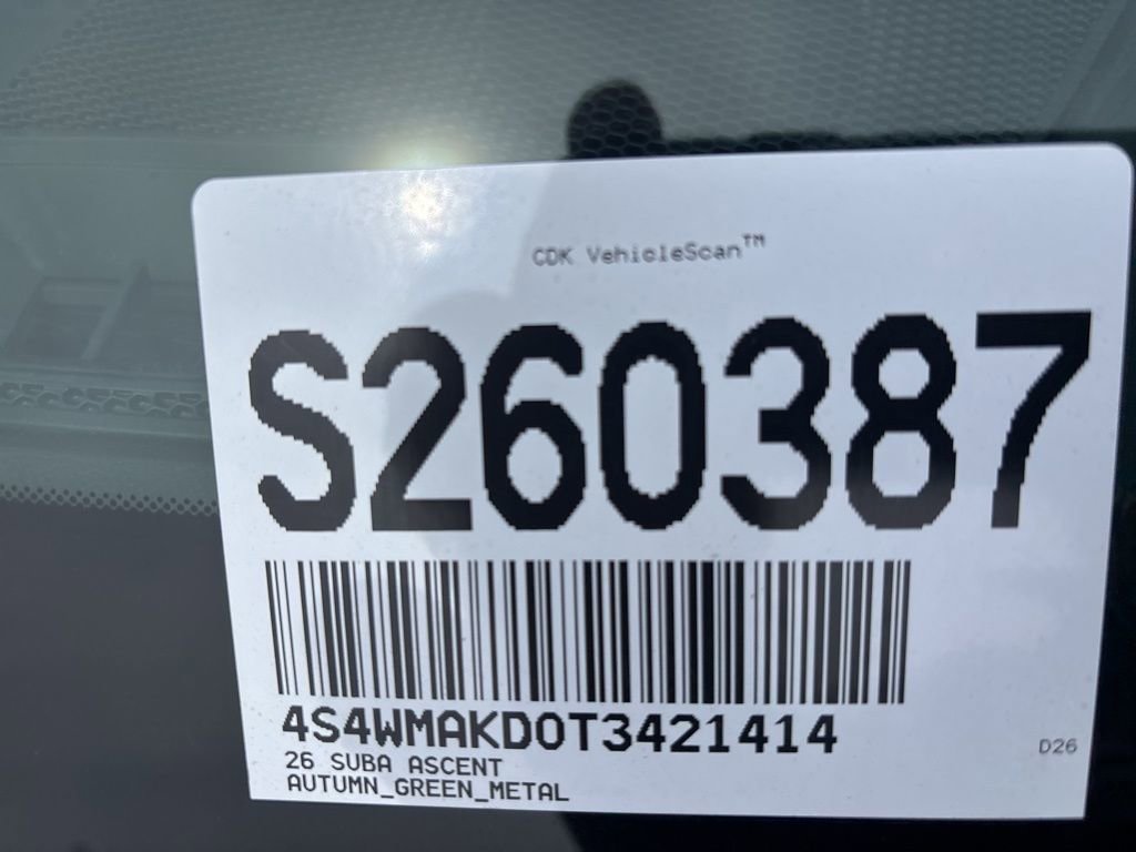 New 2026 Subaru Ascent Touring image 5