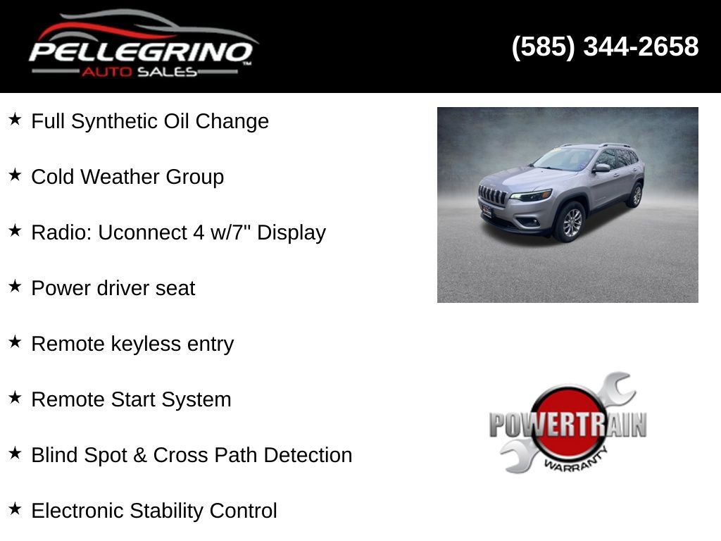 Used 2019 Jeep Cherokee Latitude Plus w/ Cold Weather Group AWD/4WD image 4