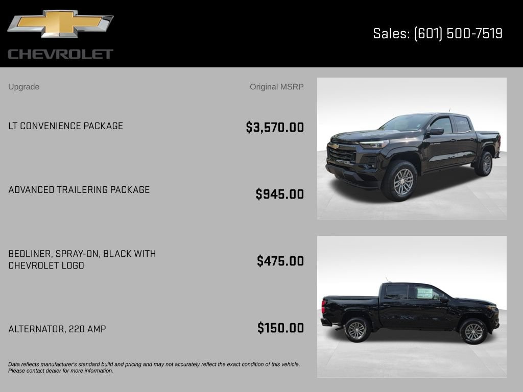 New 2026 Chevrolet Colorado LT w/ LT Convenience Package RWD image 8