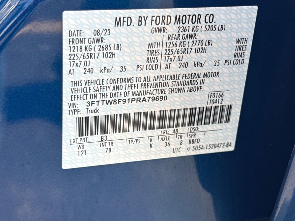 Used 2023 Ford Maverick XLT w/ Equipment Group 300A Standard image 31