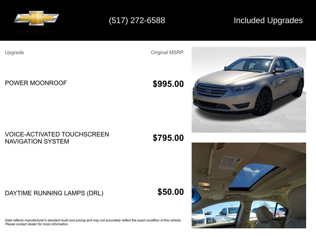 Used 2018 Ford Taurus Limited FWD image 5