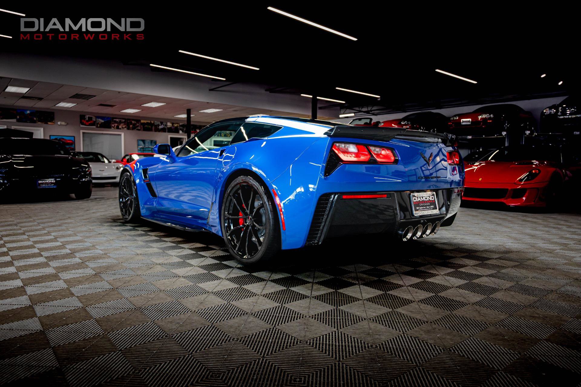 Used 2019 Chevrolet Corvette Grand Sport w/ Carbon Flash Badge Package image 4