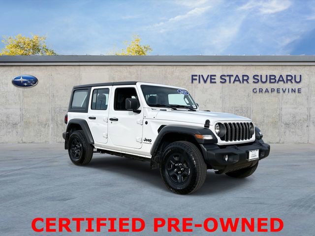 Used 2025 Jeep Wrangler Sport image 1