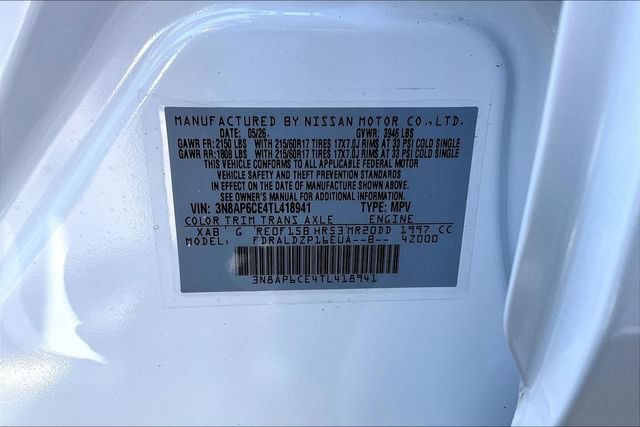 New 2026 Nissan Kicks SV w/ Cold Weather Package FWD image 13