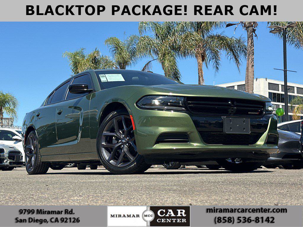 Used 2023 Dodge Charger SXT w/ Blacktop Package RWD image 1