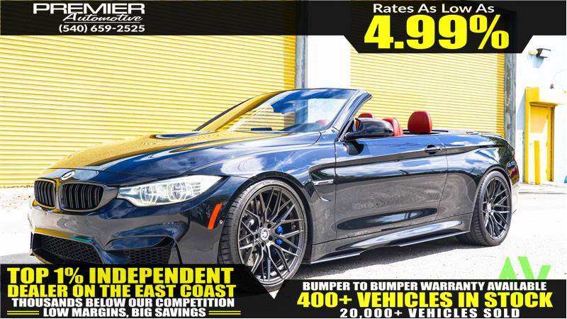 Used 2016 BMW M4 Convertible