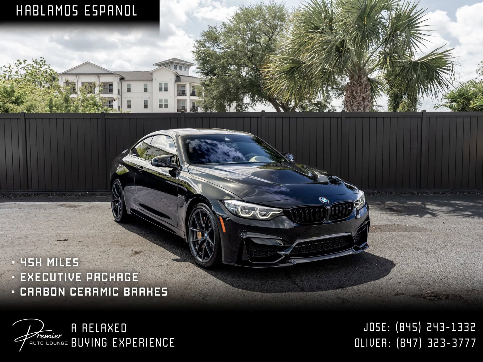 Used 2019 BMW M4 CS w/ Executive Package image 1