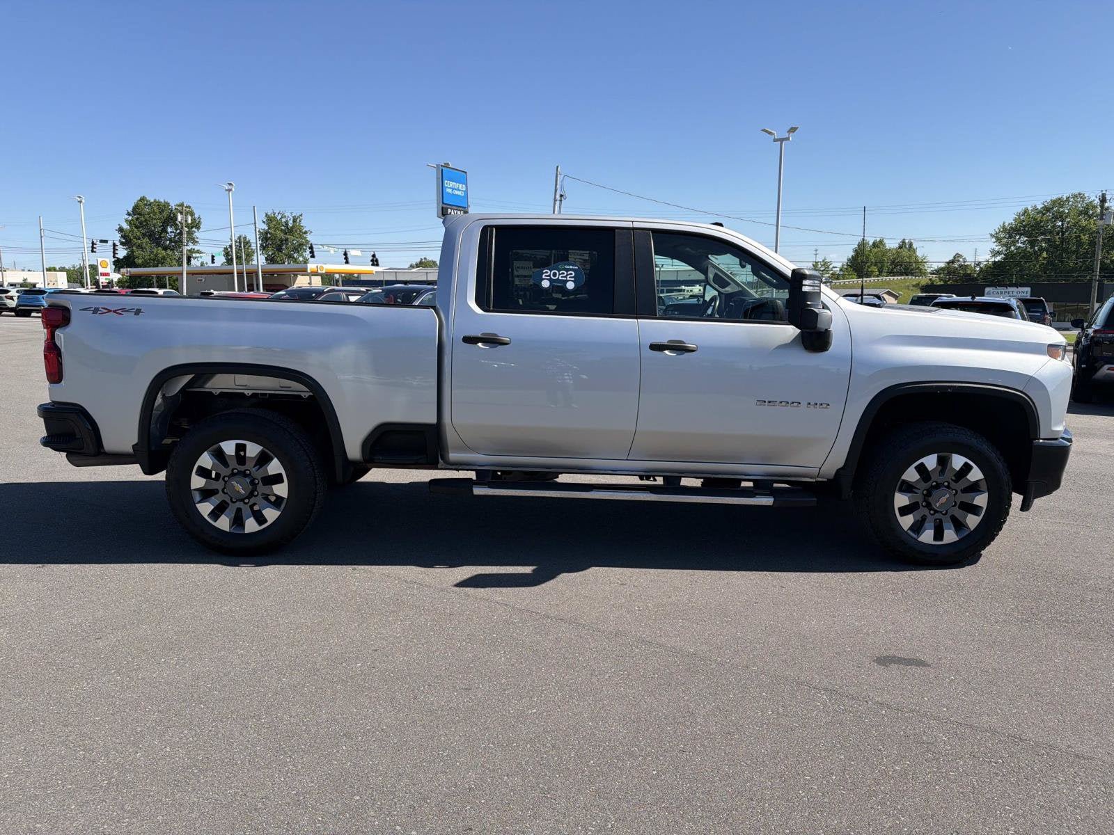Used 2022 Chevrolet Silverado 2500 Custom w/ Custom Value Package AWD/4WD image 15