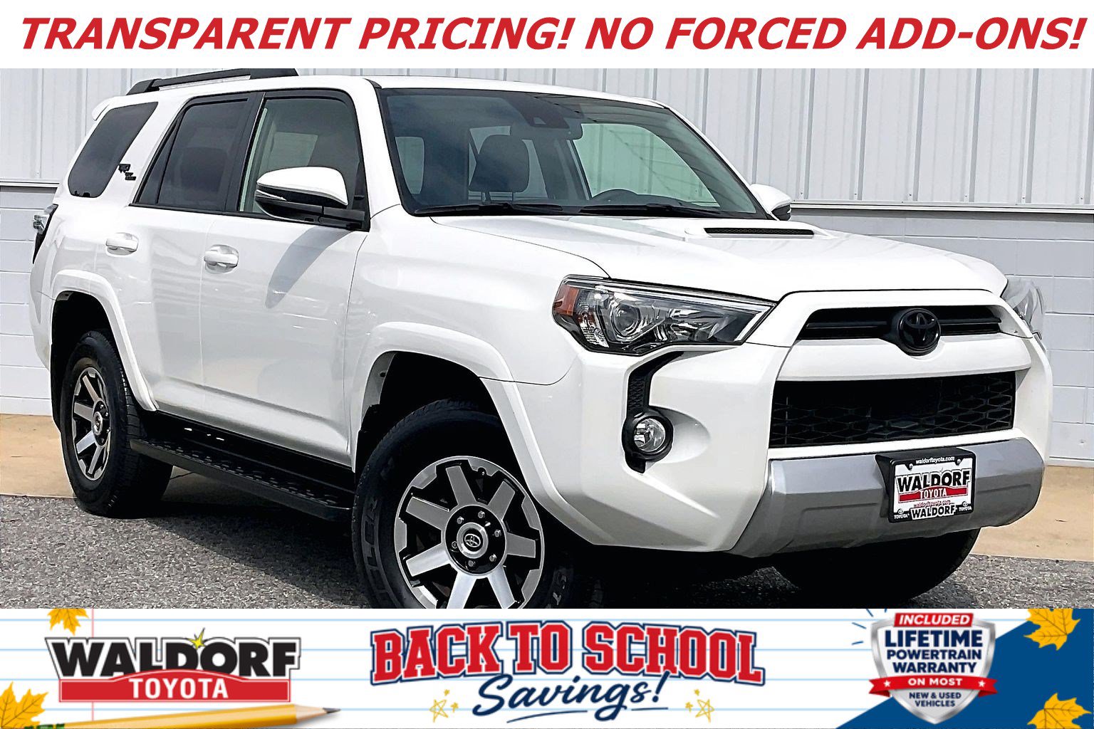 Used 2020 Toyota 4Runner TRD Off-Road Premium w/ Moonroof Package
