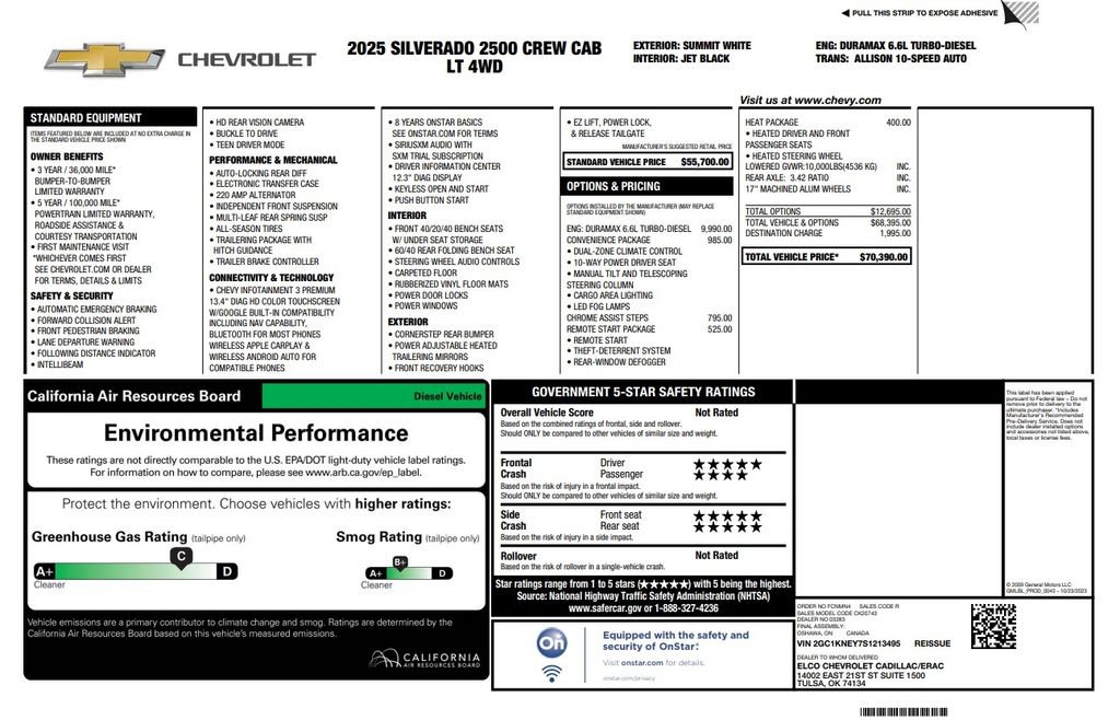 Used 2025 Chevrolet Silverado 2500 LT w/ Convenience Package image 3