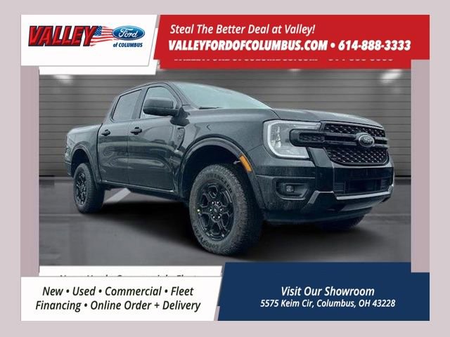 New 2025 Ford Ranger XLT w/ Equipment Group 301A High