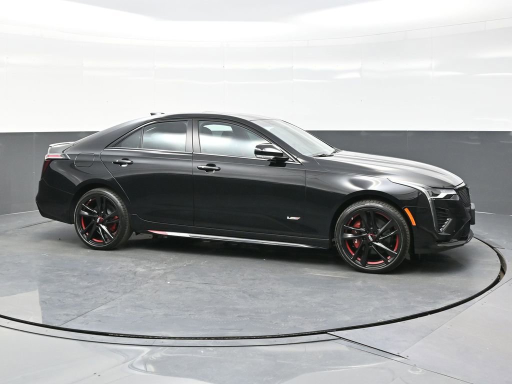 New 2025 Cadillac CT4 V w/ LPO, Red Accent Package image 8