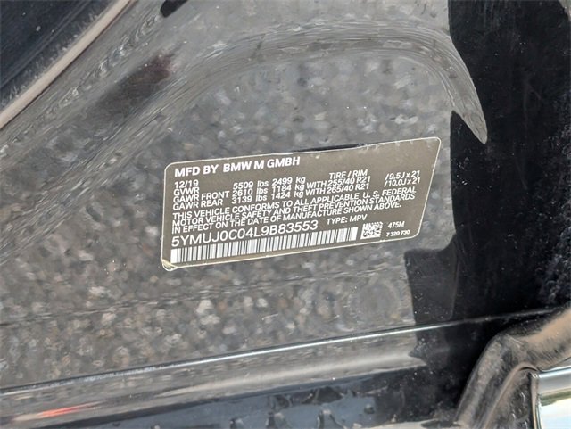 Used 2020 BMW X4 M image 17