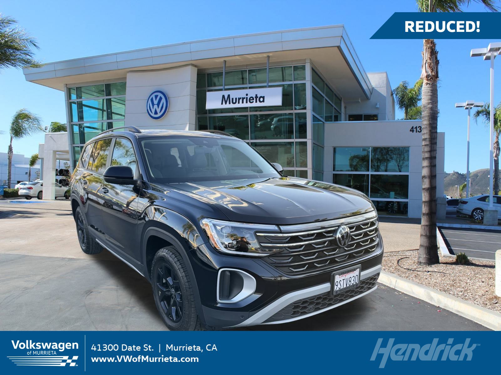 Certified 2025 Volkswagen Atlas Peak Edition SE AWD/4WD image 1