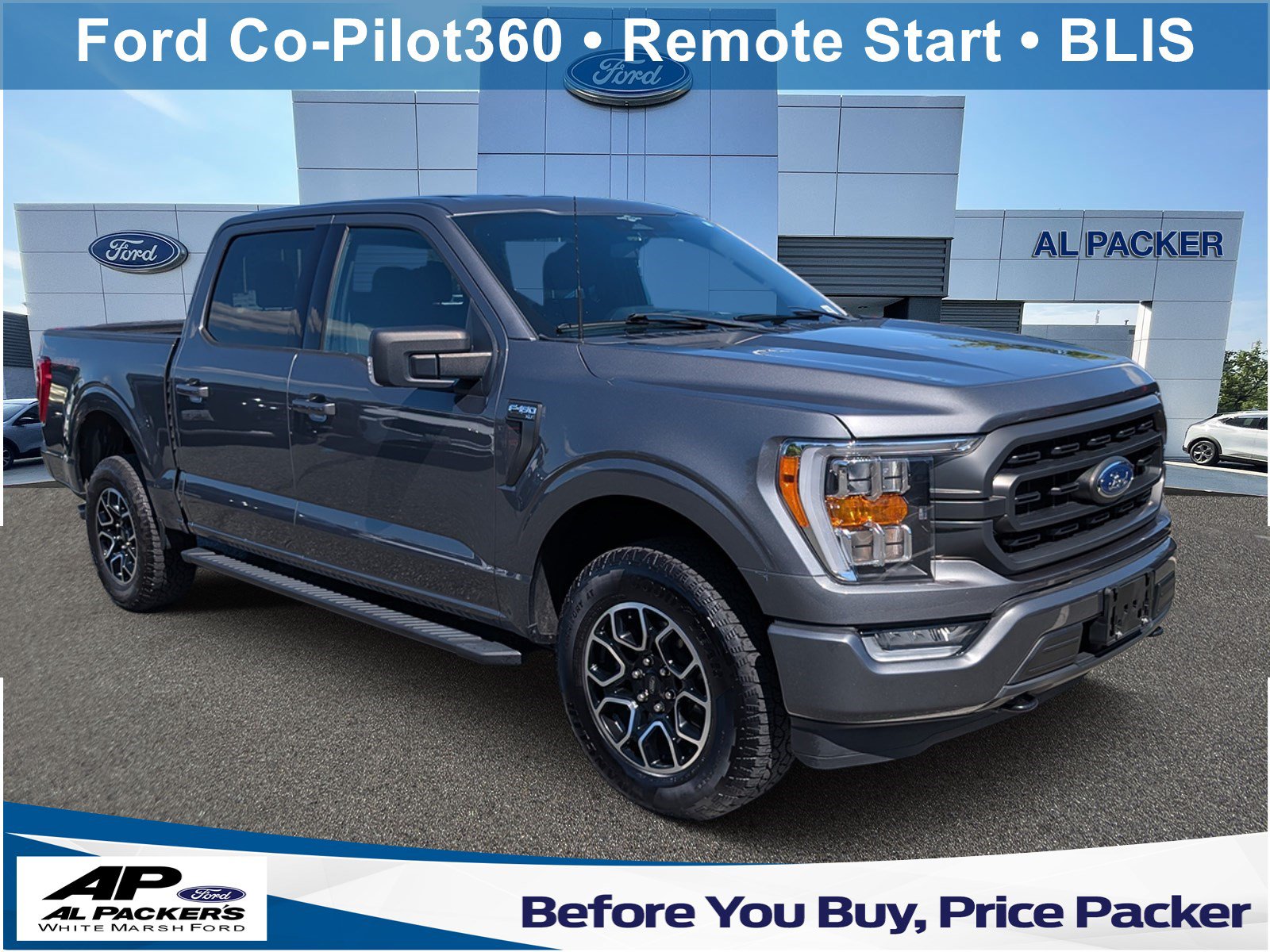Certified 2023 Ford F150 XLT w/ Equipment Group 302A High