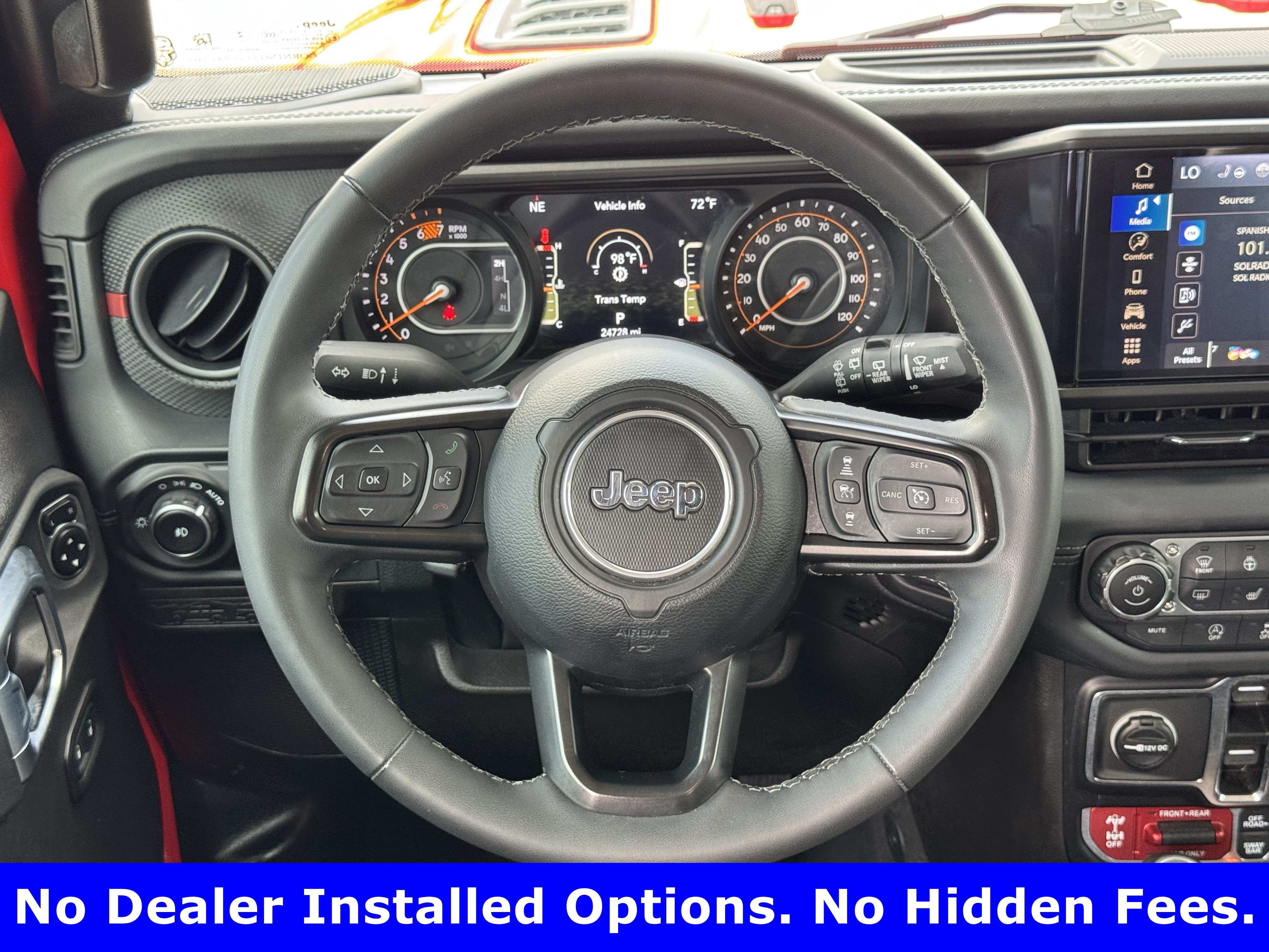 Used 2025 Jeep Wrangler Unlimited Rubicon w/ Convenience Group AWD/4WD image 12