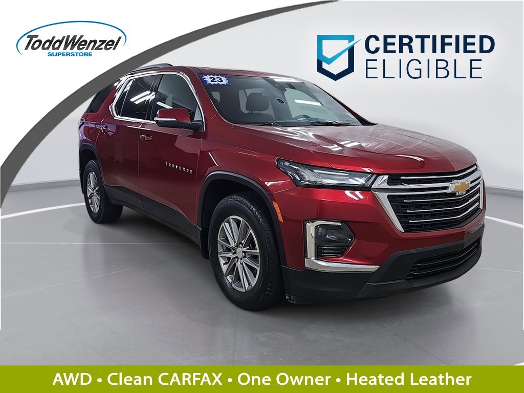 Certified 2023 Chevrolet Traverse LT w/ LPO, Floor Liner Package image 1