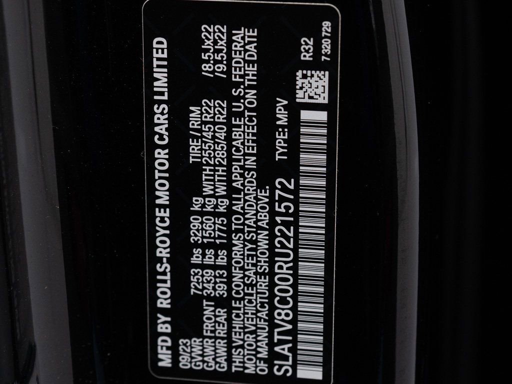 Certified 2024 Rolls-Royce Cullinan Black Badge w/ Driver's Package image 58