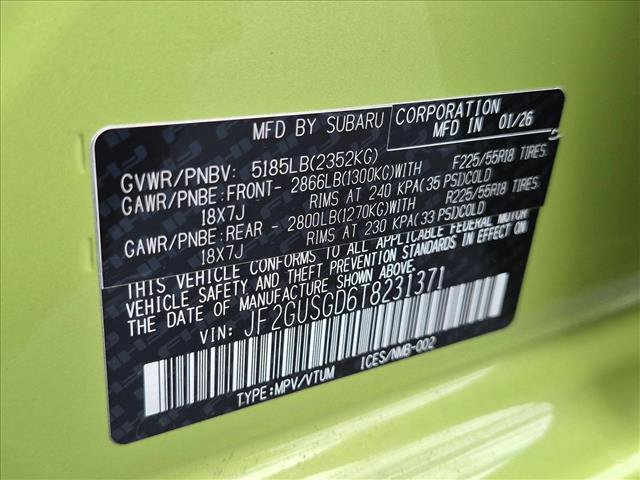 Certified 2026 Subaru Crosstrek 2.5i Sport AWD/4WD image 24