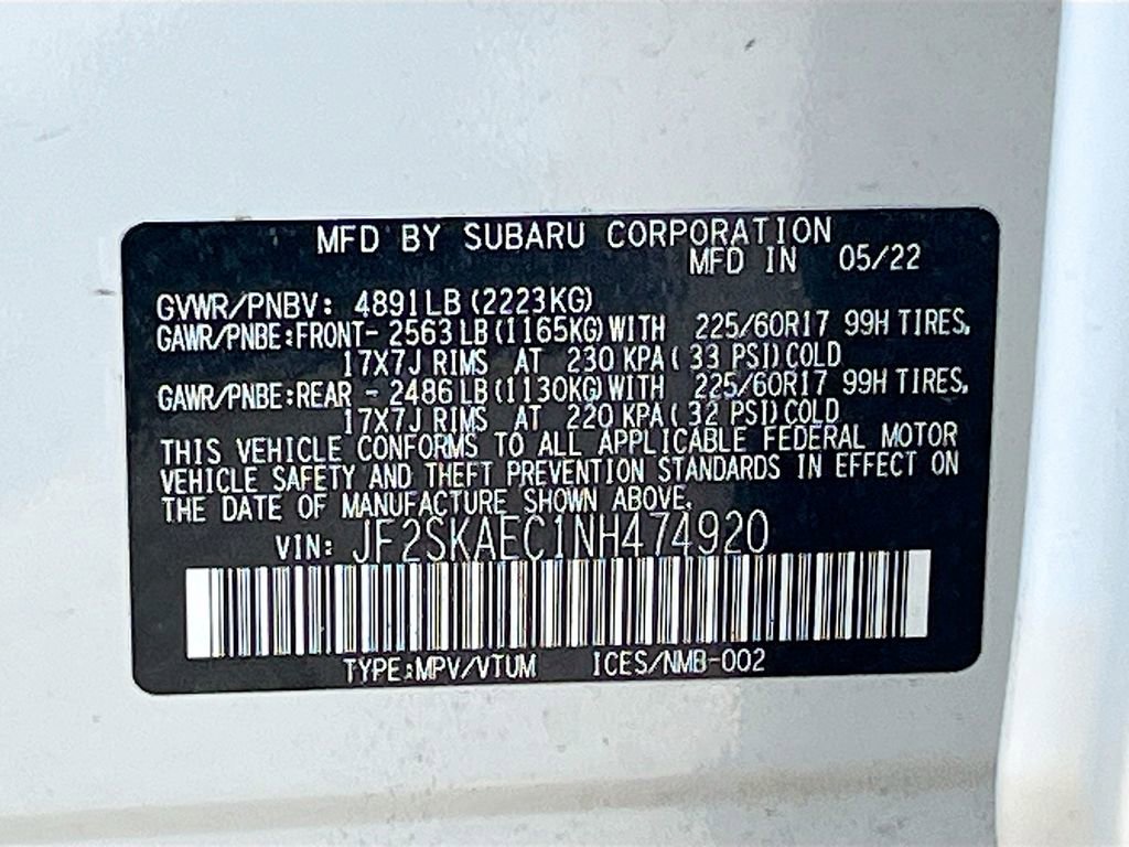 Used 2022 Subaru Forester Premium w/ Popular Package #1 image 31