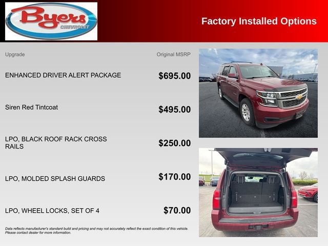 Used 2016 Chevrolet Tahoe LS w/ Enhanced Driver Alert Package image 10