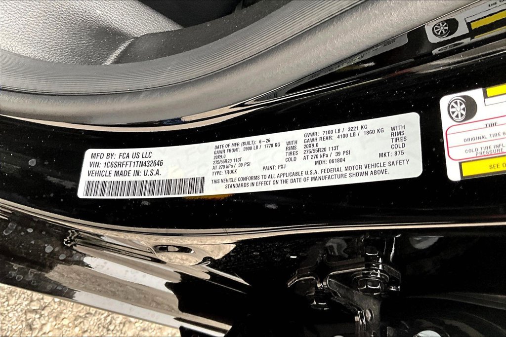 New 2026 RAM 1500 Big Horn AWD/4WD image 8