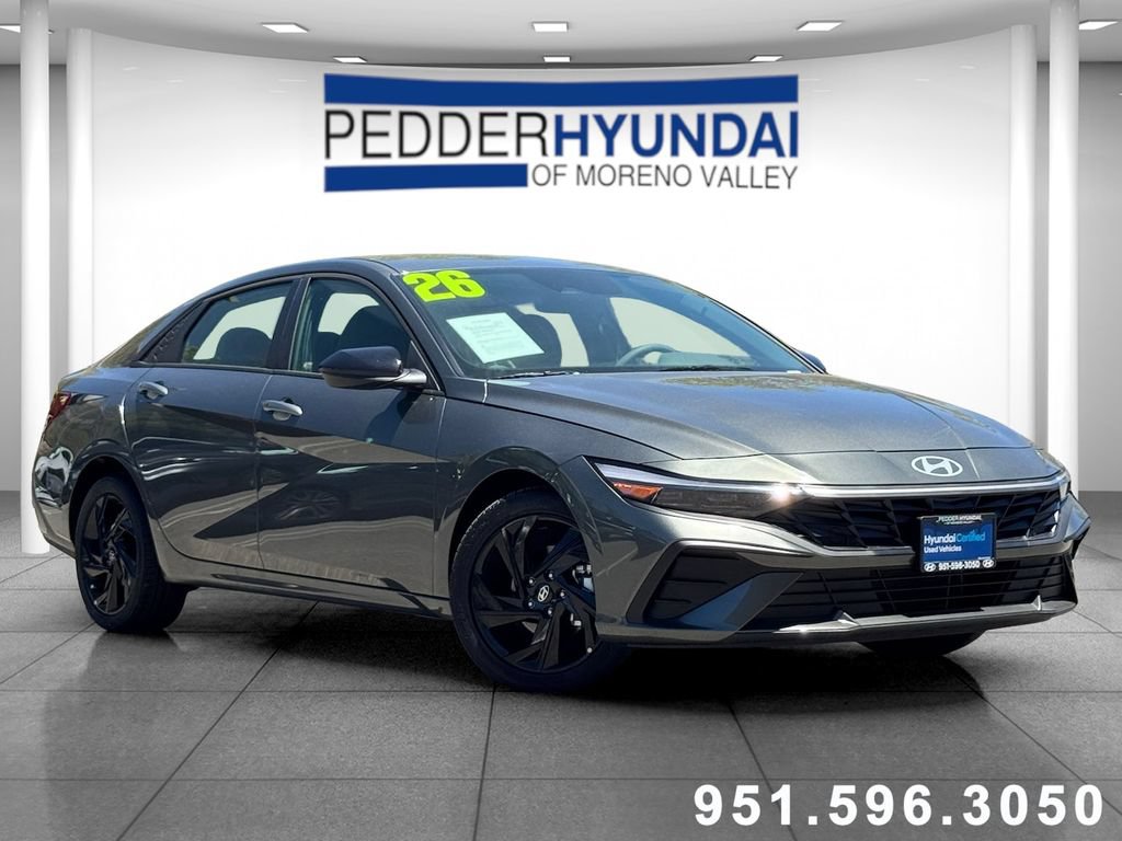 Certified 2026 Hyundai Elantra Sport FWD image 1