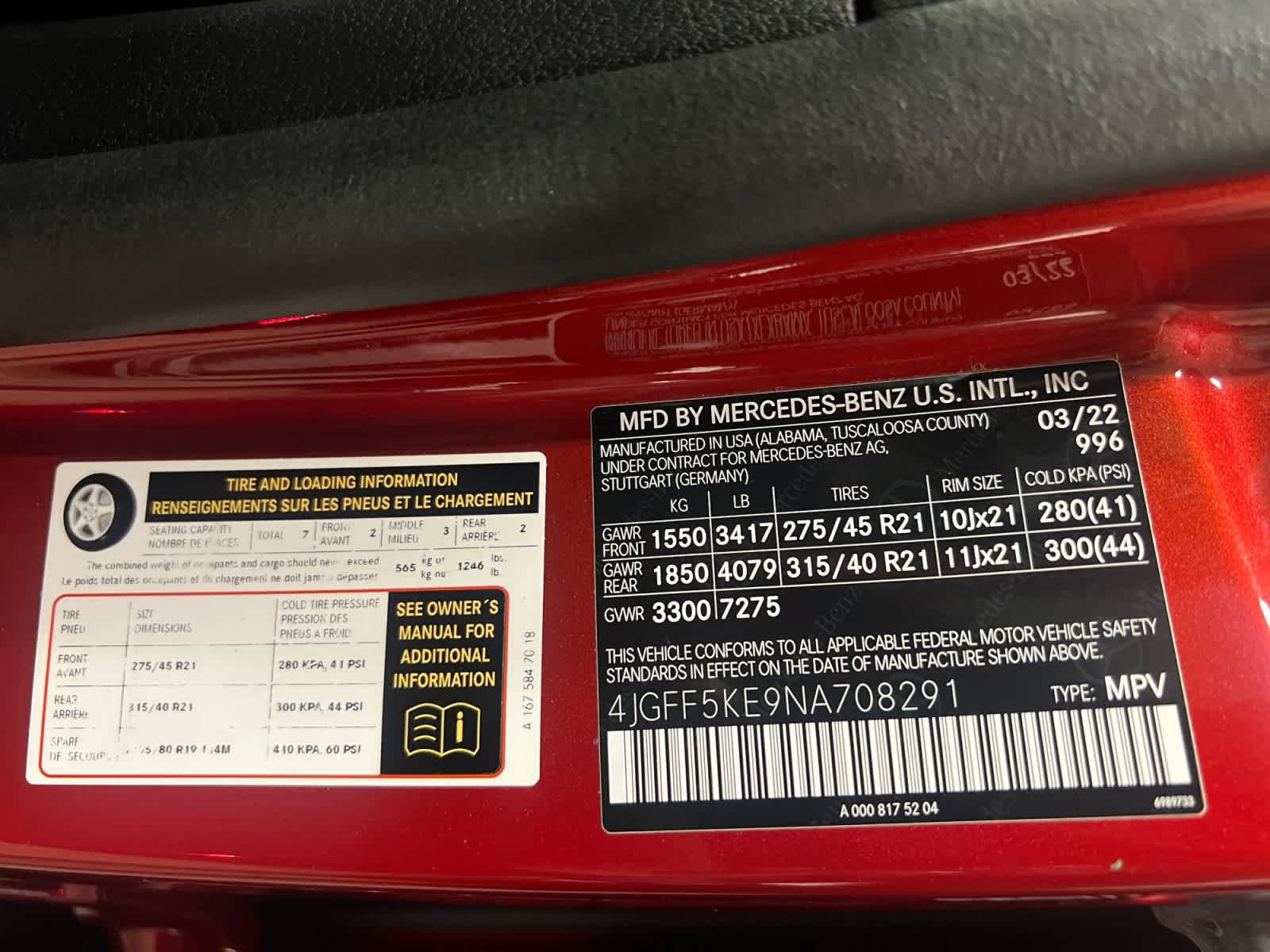 Used 2022 Mercedes-Benz GLS 450 4MATIC image 6