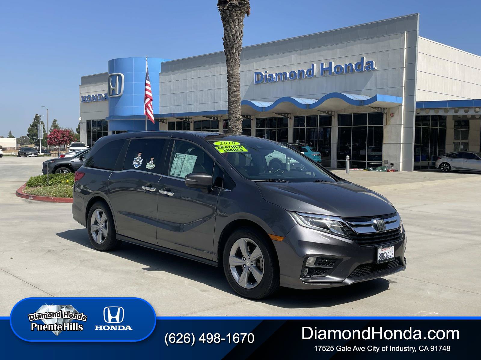 Used 2018 Honda Odyssey EX-L image 1