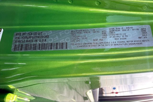 New 2026 Jeep Wrangler Unlimited Rubicon image 13