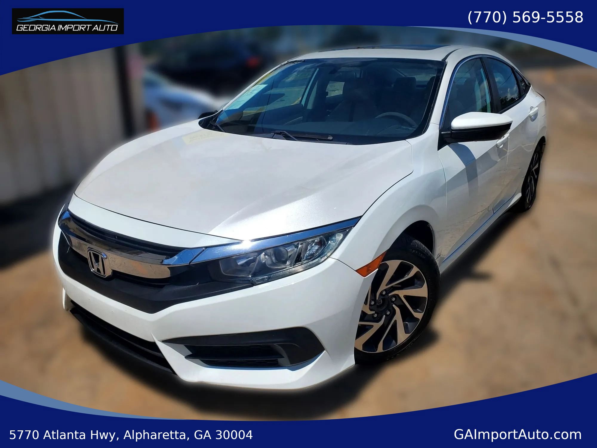 Used 2016 Honda Civic EX image 1