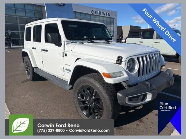 Used 2021 Jeep Wrangler Unlimited Sahara w/ Cold Weather Group image 1