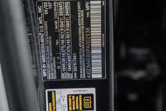 Used 2023 Mercedes-Benz EQS 580 4MATIC SUV image 36