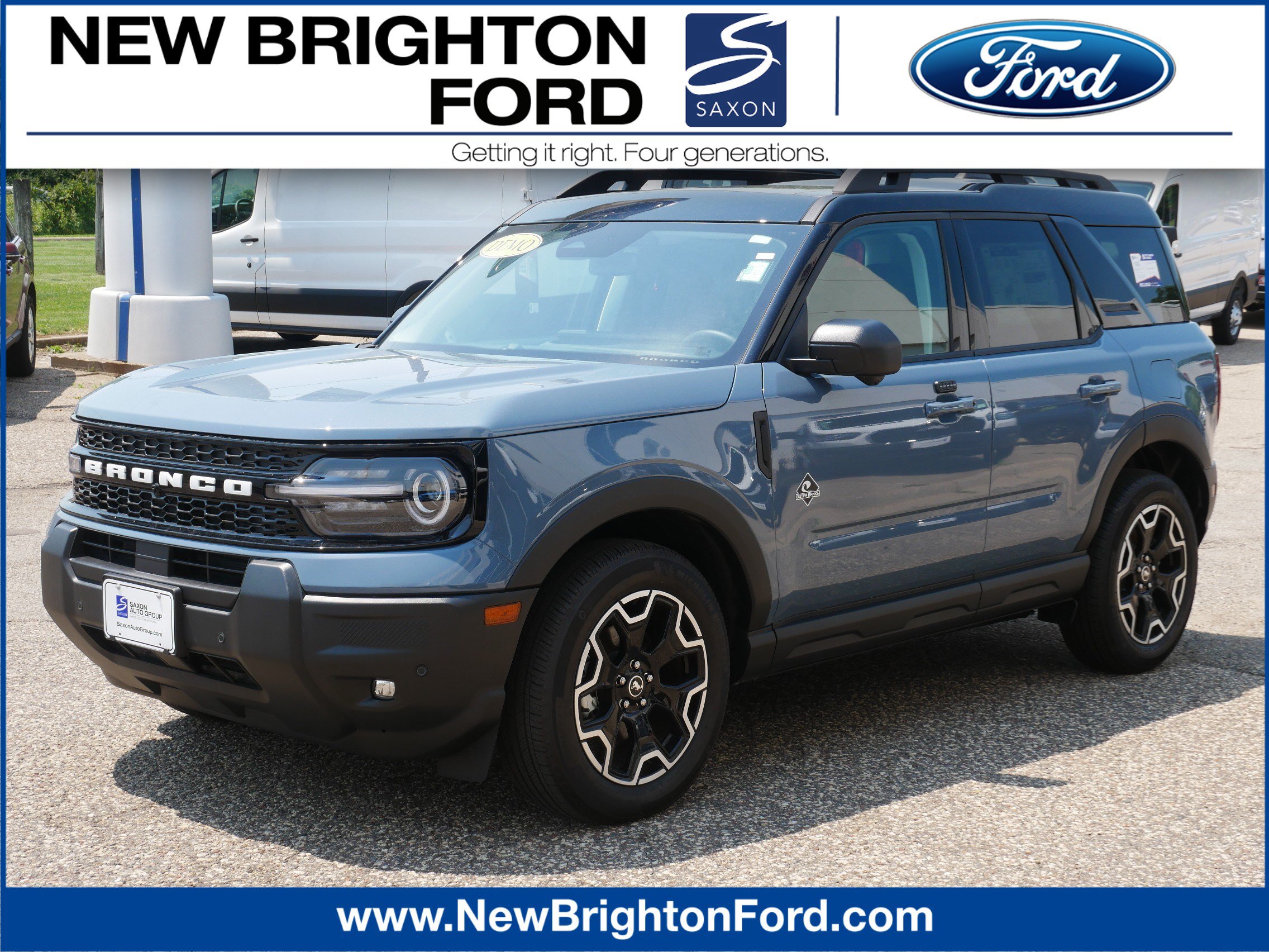 New 2025 Ford Bronco Sport Outer Banks w/ Outer Banks Tech Package+