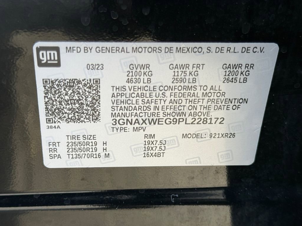 Used 2023 Chevrolet Equinox RS AWD/4WD image 27