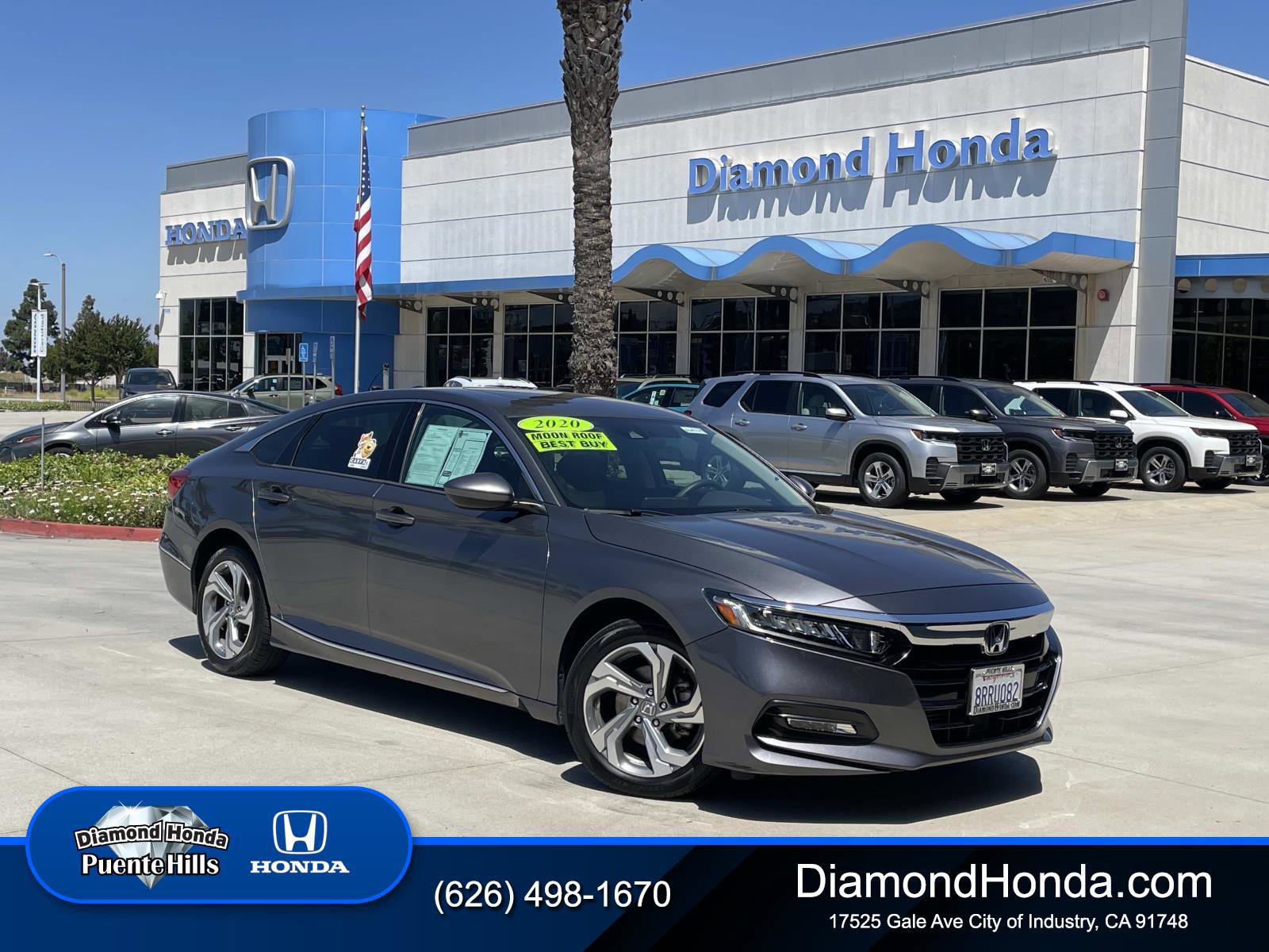 Used 2020 Honda Accord EX image 1