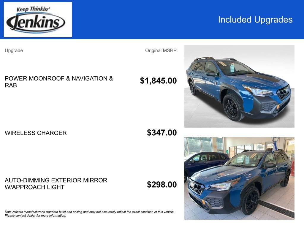 Certified 2024 Subaru Outback Wilderness AWD/4WD image 4