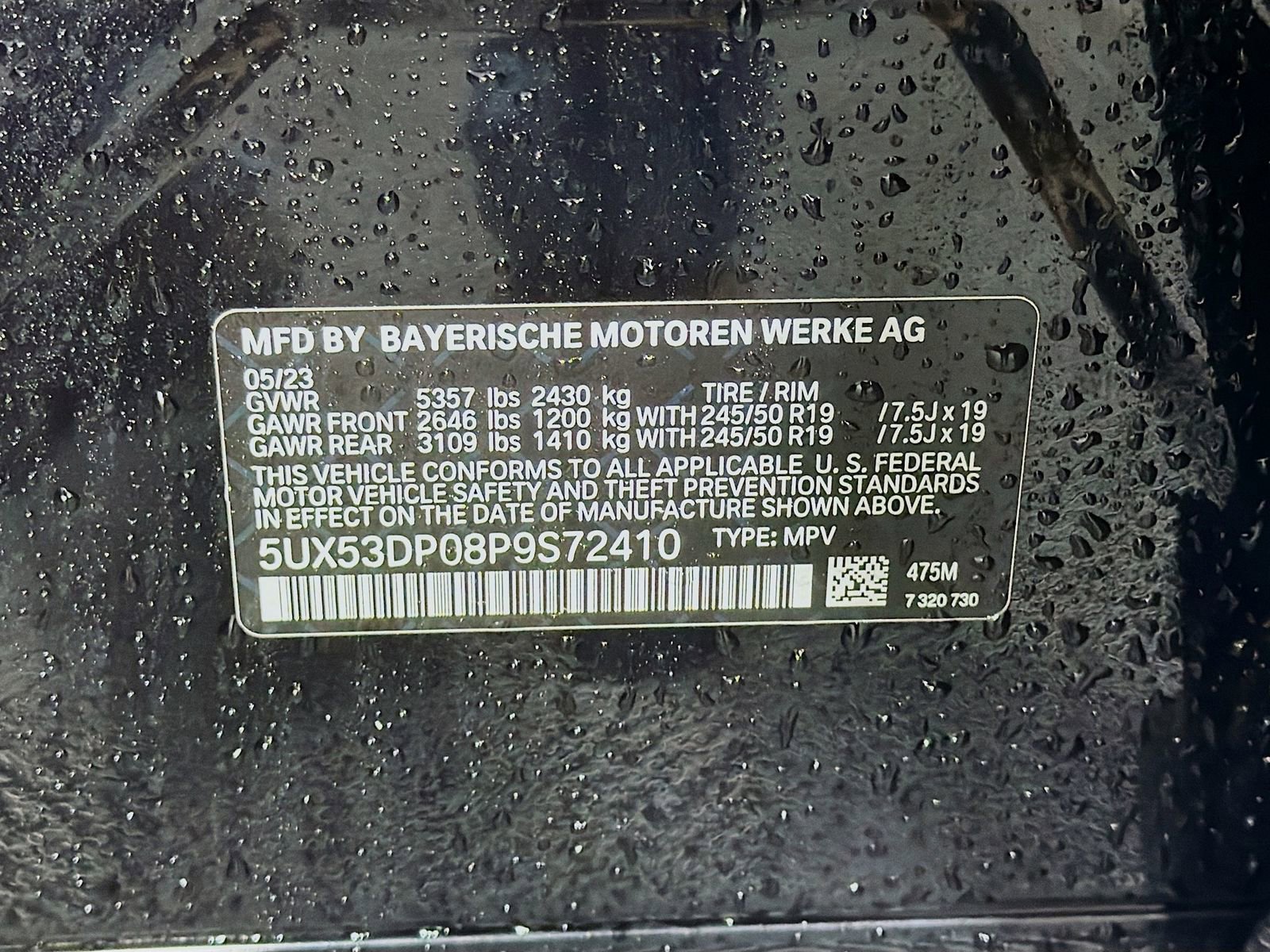 Used 2023 BMW X3 xDrive30i w/ M Sport Package image 36