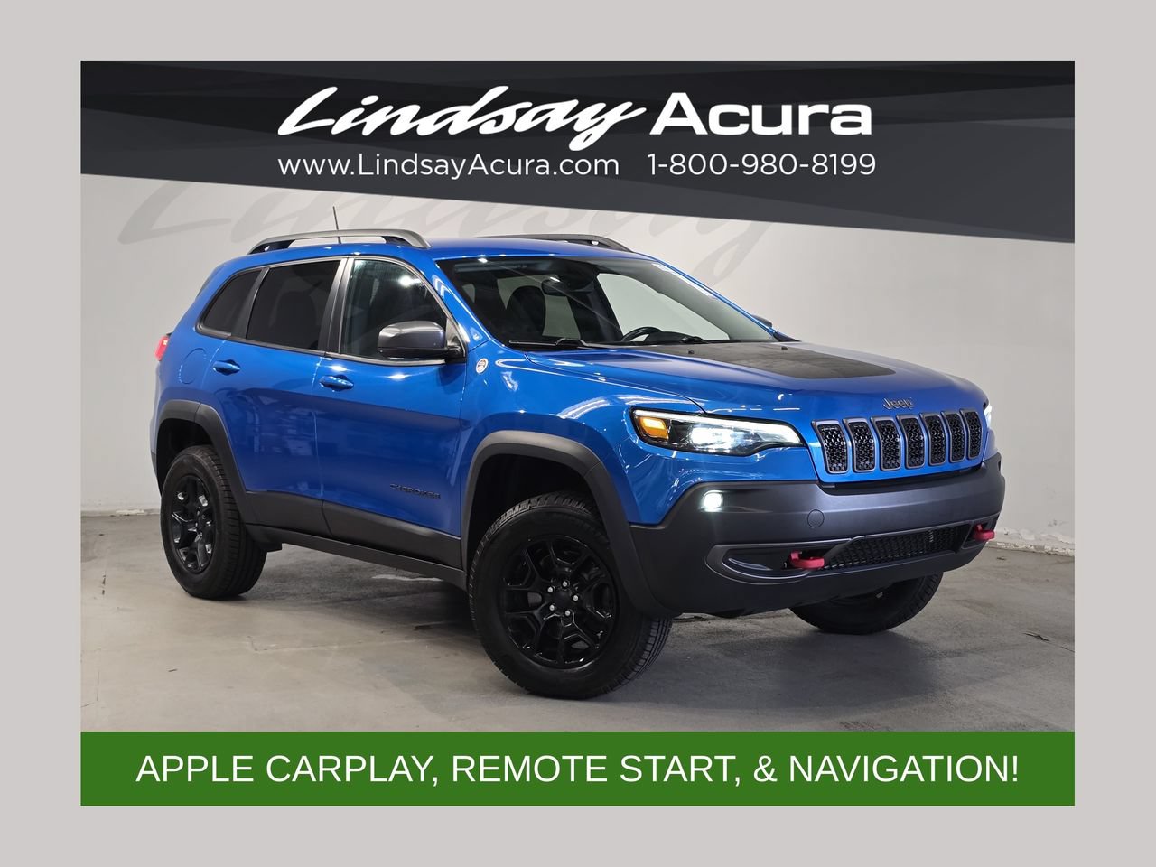 Used 2019 Jeep Cherokee Trailhawk w/ Cold Weather Group AWD/4WD image 1
