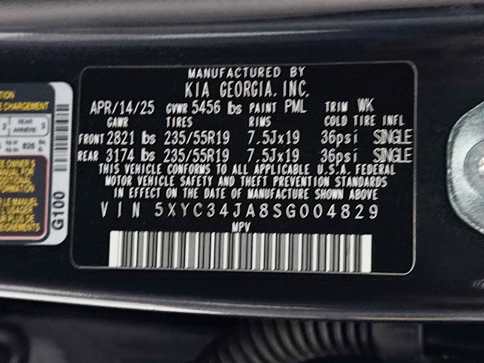 Used 2025 Kia EV6 Light w/ Light LR Technology Package RWD image 39