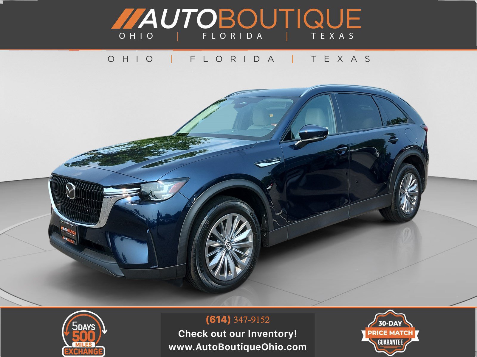 Used 2024 MAZDA CX-90 Plug-In Hybrid w/ Preferred AWD/4WD image 1