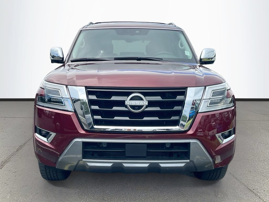 Used 2023 Nissan Armada Platinum w/ Captain's Chairs Package AWD/4WD image 2