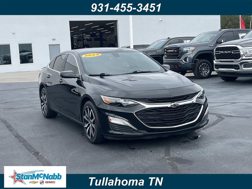 Certified 2022 Chevrolet Malibu RS