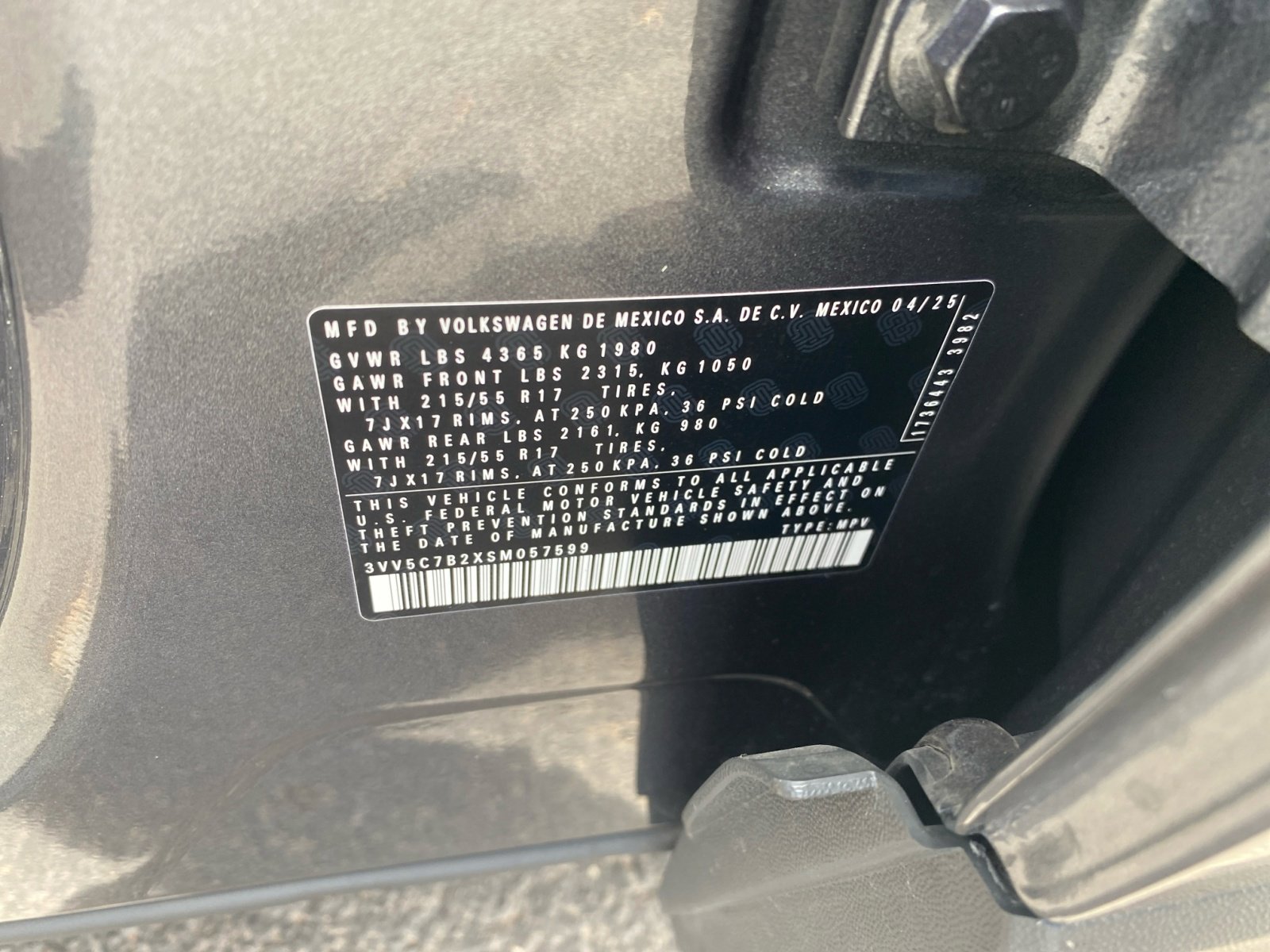 New 2025 Volkswagen Taos S image 24