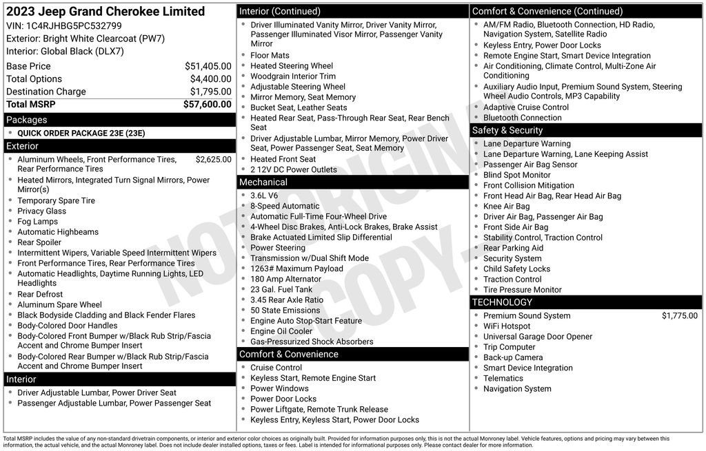 Used 2023 Jeep Grand Cherokee Limited image 4