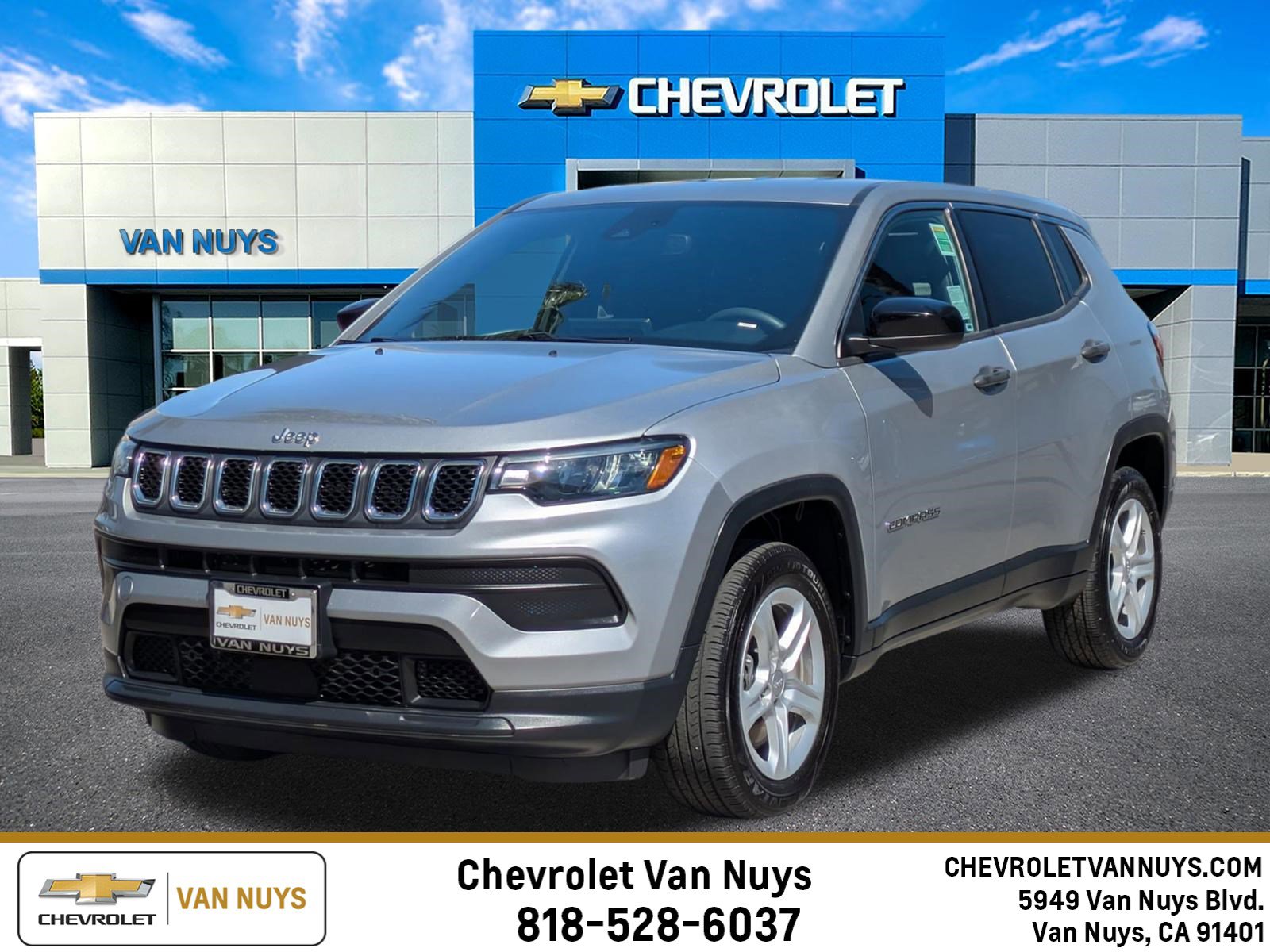 Used 2023 Jeep Compass Sport image 1
