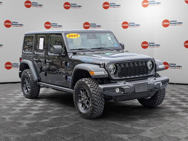 Certified 2025 Jeep Wrangler Unlimited Sport S 4xe AWD/4WD image 3