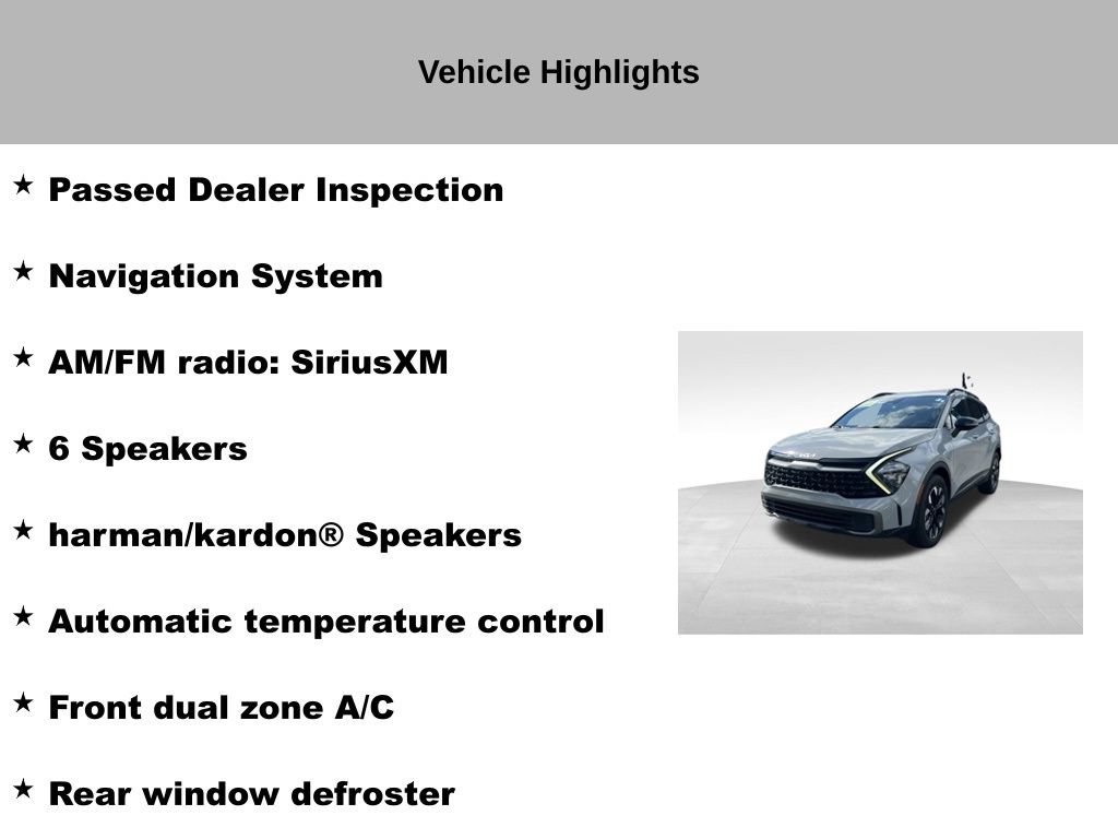 Certified 2023 Kia Sportage X-Line AWD/4WD image 19