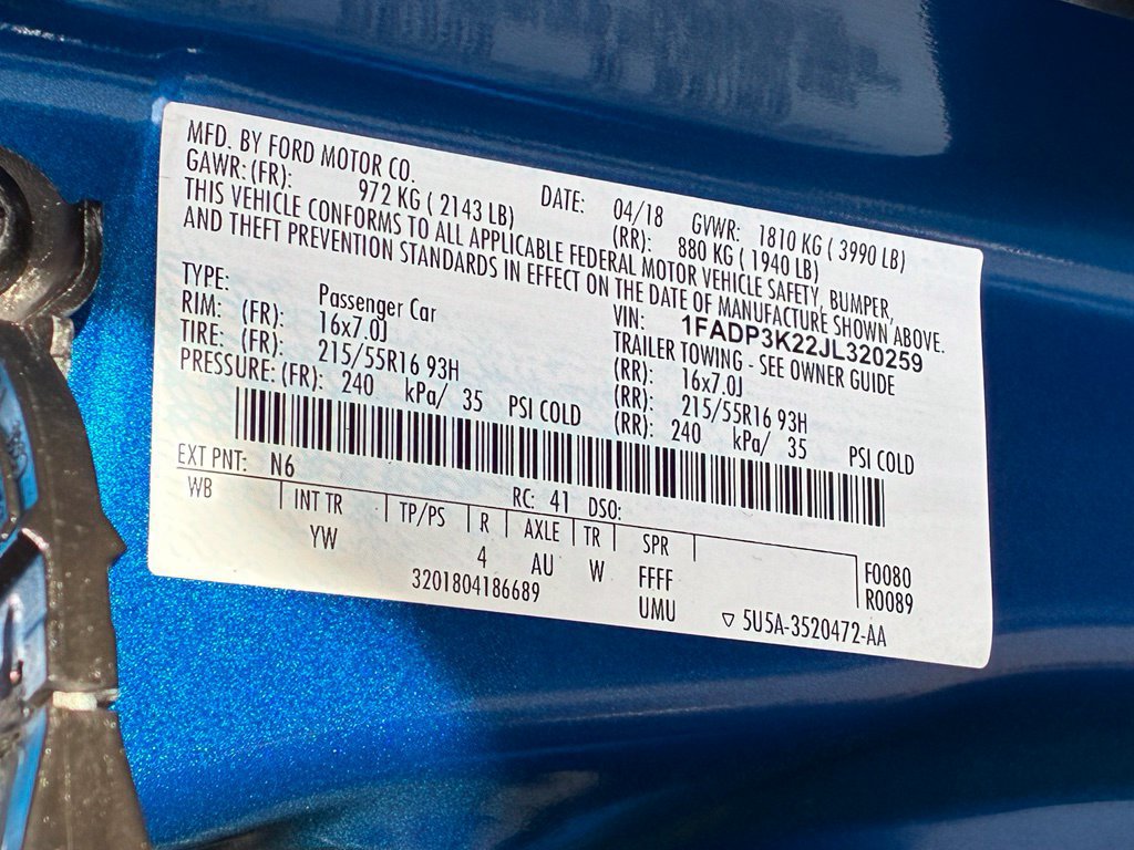 Used 2018 Ford Focus SE FWD image 31